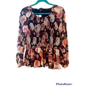 A LOVE STORY- Print blouse